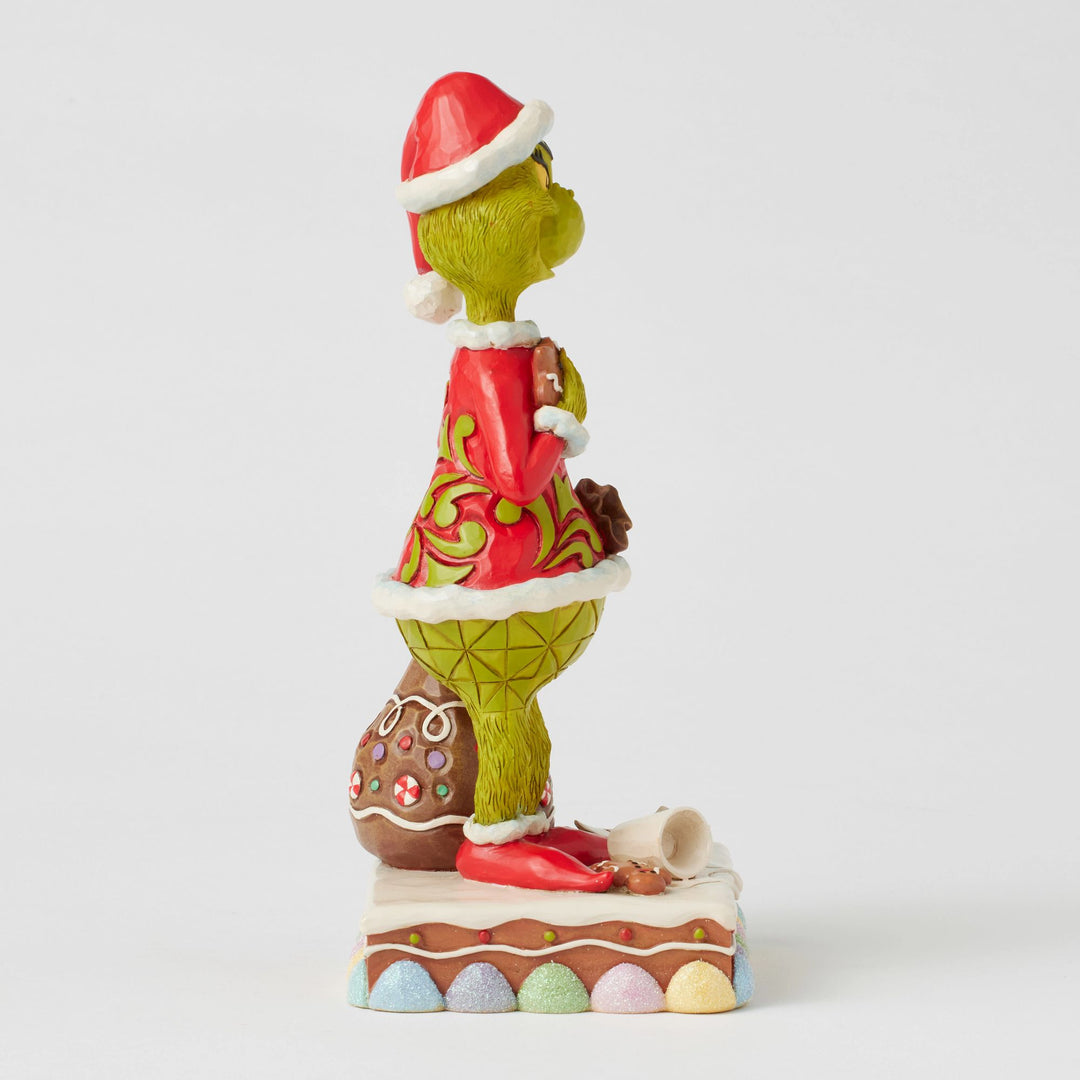 The Grinch Eating Cookies Figurine - The Grinch by Jim Shore