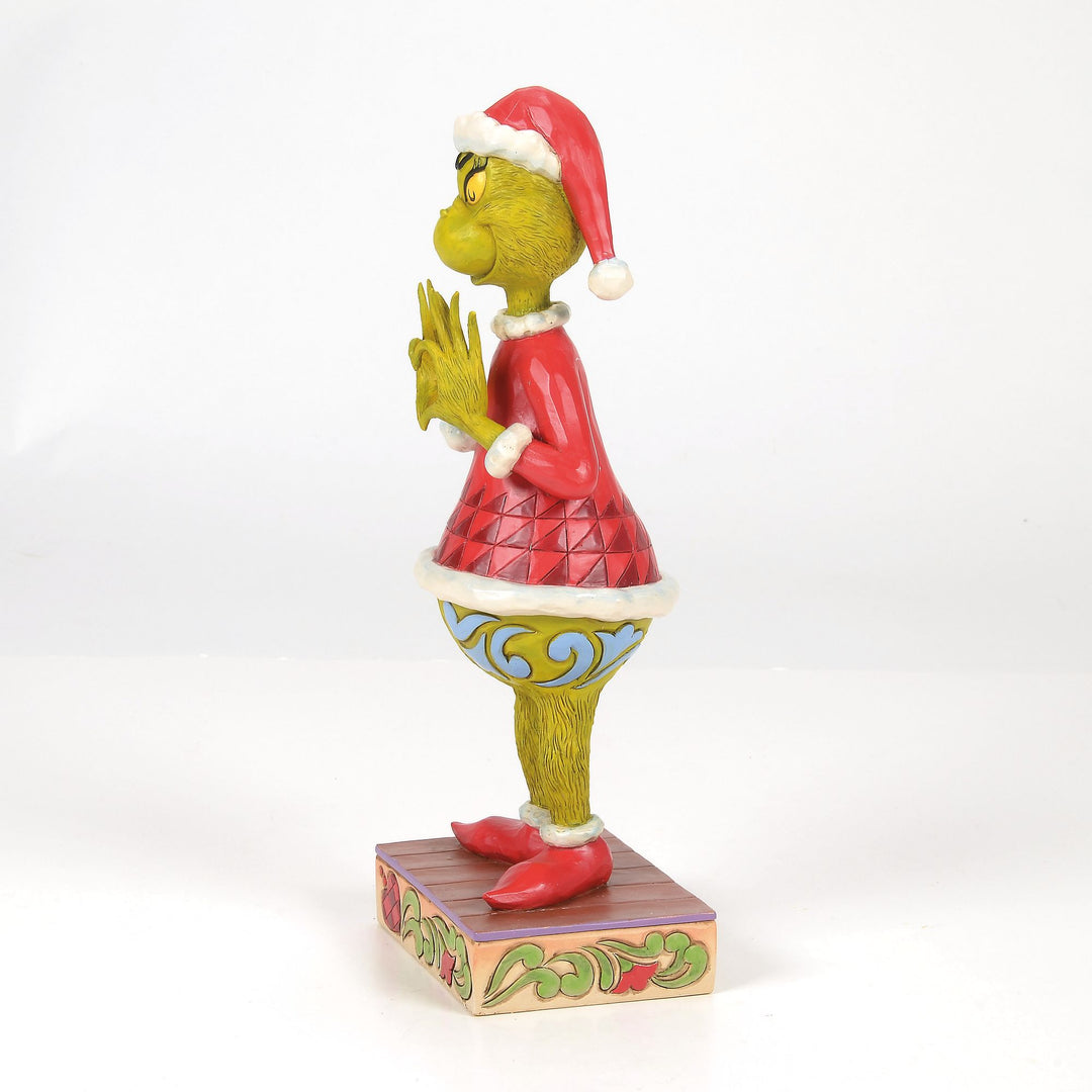 The Grinch with Heart Hands Figurine - The Grinch by Jim Shore