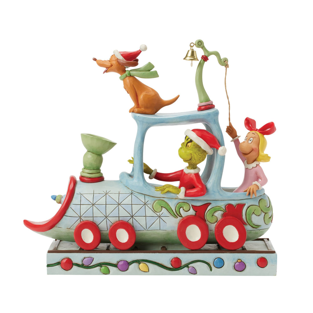 Grinch Train Figruine - The Grinch by Jim Shore