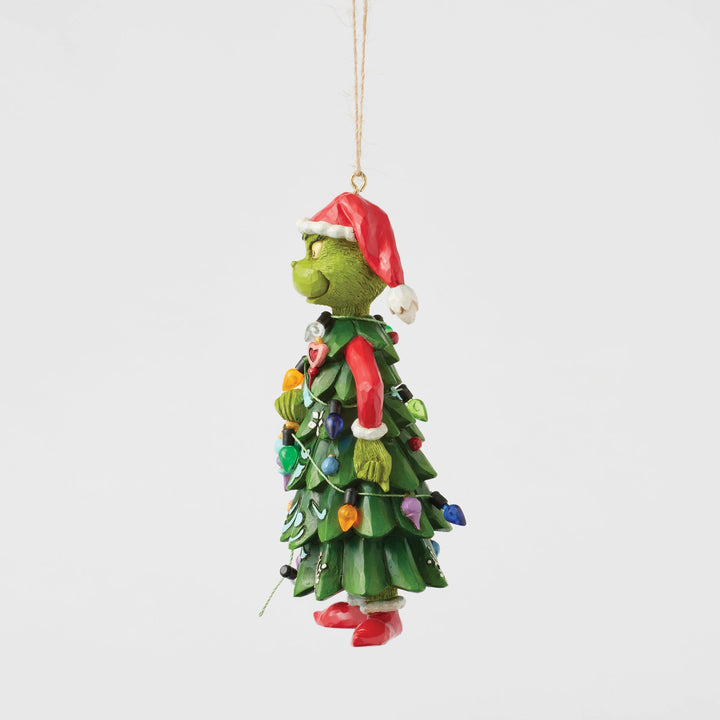 Grinch as a Christmas Tree Hanging Ornament - The Grinch by Jim Shore