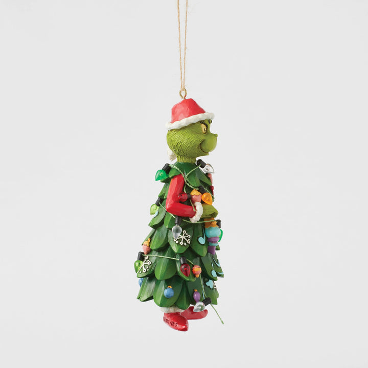 Grinch as a Christmas Tree Hanging Ornament - The Grinch by Jim Shore