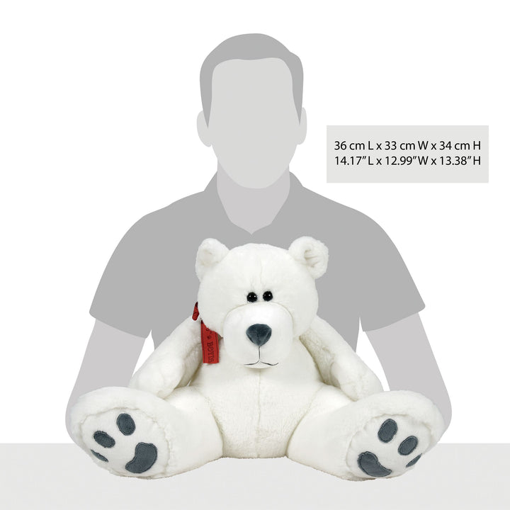 Bubba Bear - White by Boyds Bears