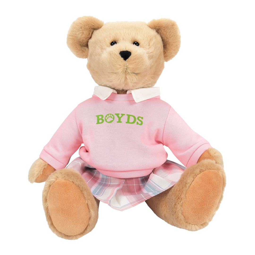 Bear in Pink Dress by Boyds Bears