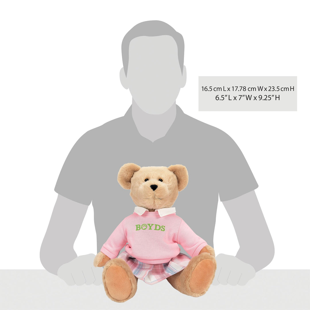 Bear in Pink Dress by Boyds Bears