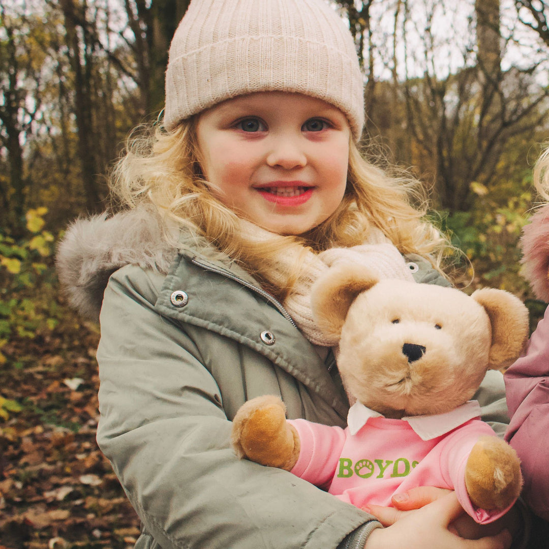 Bear in Pink Dress by Boyds Bears