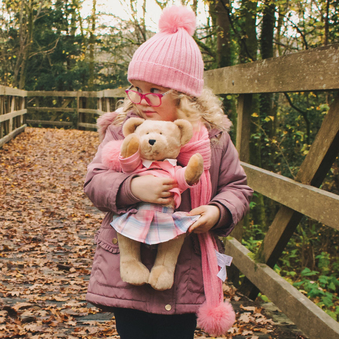 Bear in Pink Dress by Boyds Bears