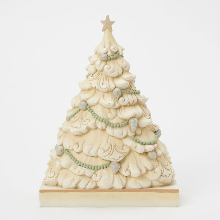 Tree of Holy Light (White Wodland Tree Diorama with Nativity Scene)  - HeartwoodCreek by Jim Shore