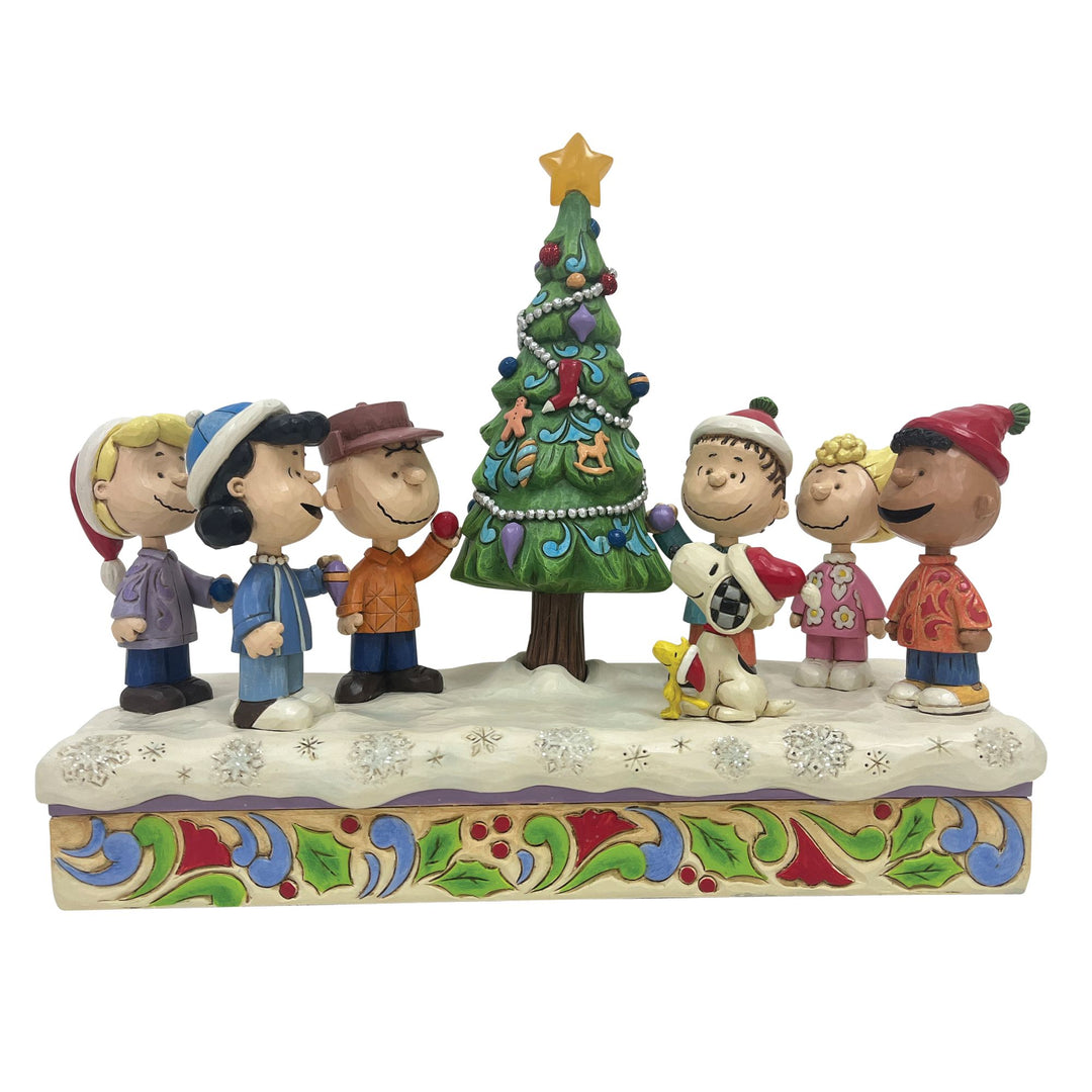 O Christmas Tree (Charlie Brown & Friends LED Musical Christmas) - Peanuts by Jim Shore