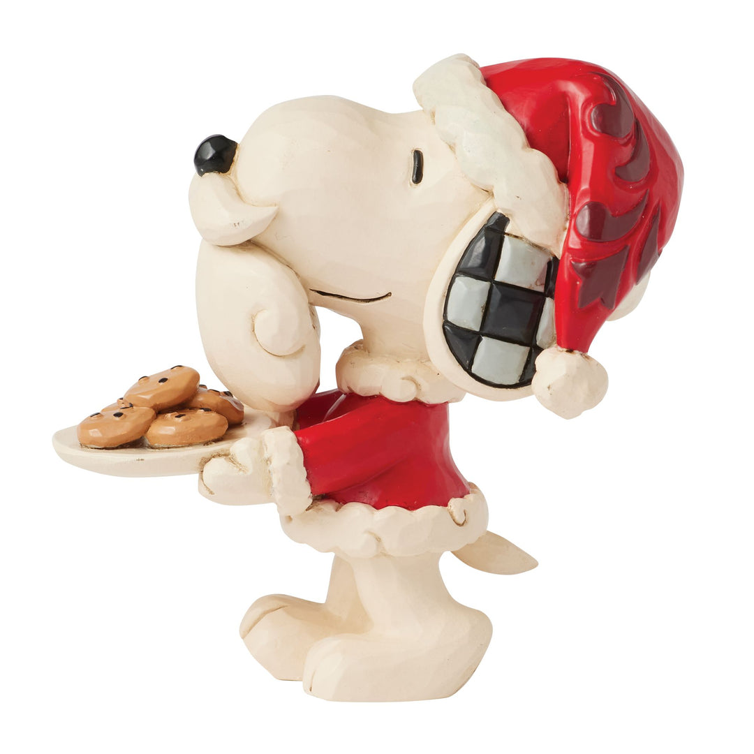 Snoopy Santa Mini Figurine - Peanuts by Jim Shore