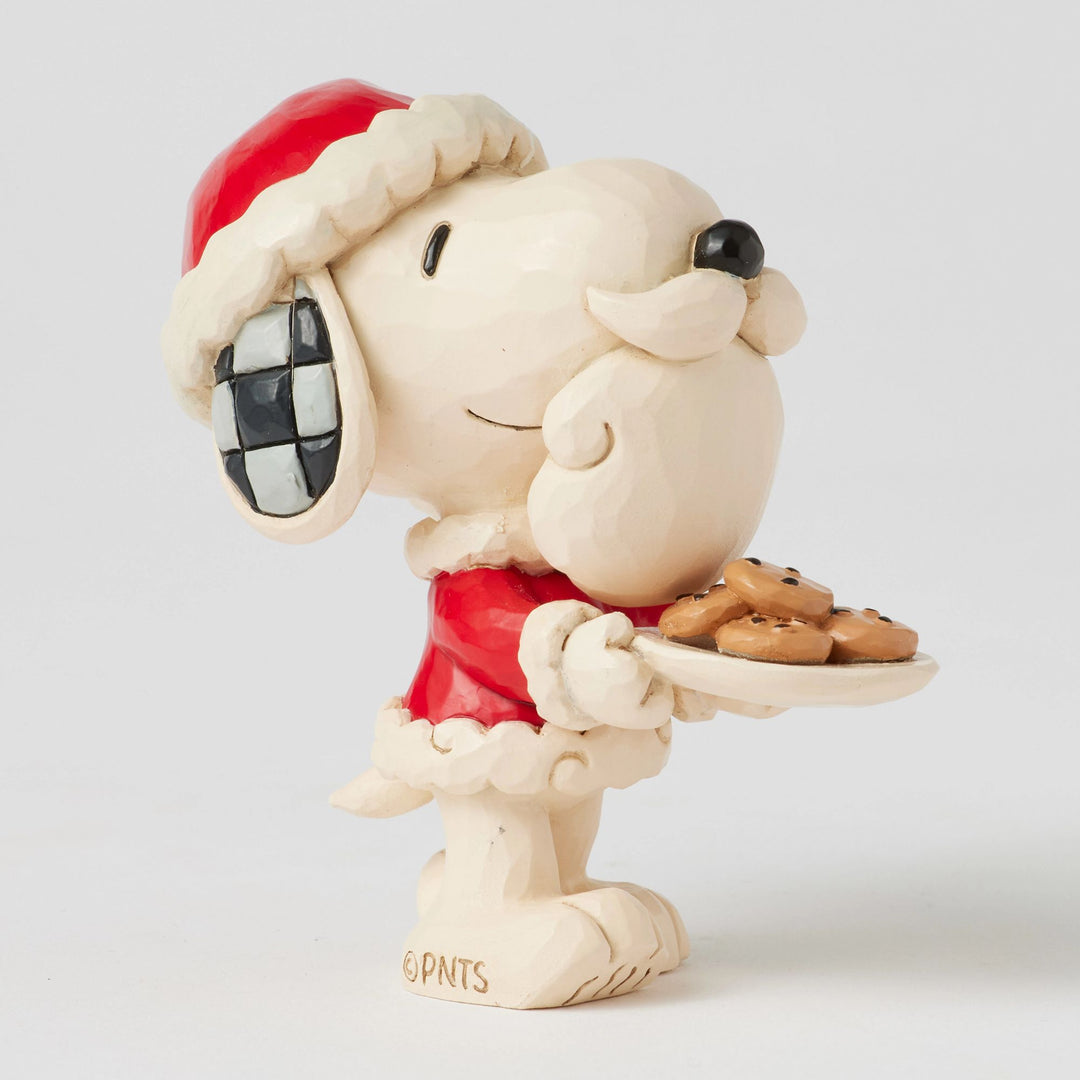 Snoopy Santa Mini Figurine - Peanuts by Jim Shore