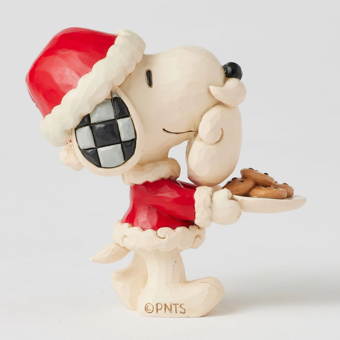 Snoopy Santa Mini Figurine - Peanuts by Jim Shore