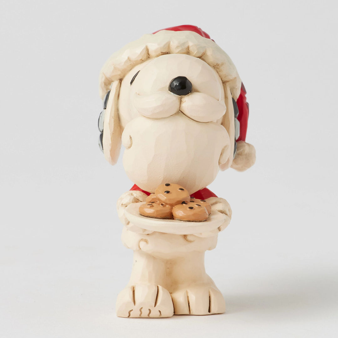 Snoopy Santa Mini Figurine - Peanuts by Jim Shore