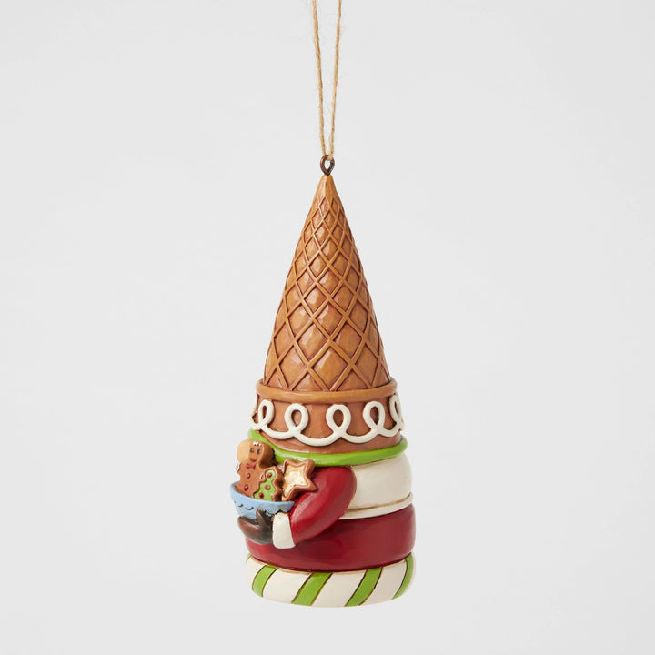 Gingerbread Gnome Hanging Ornament - Heartwood Creek by Jim Shore