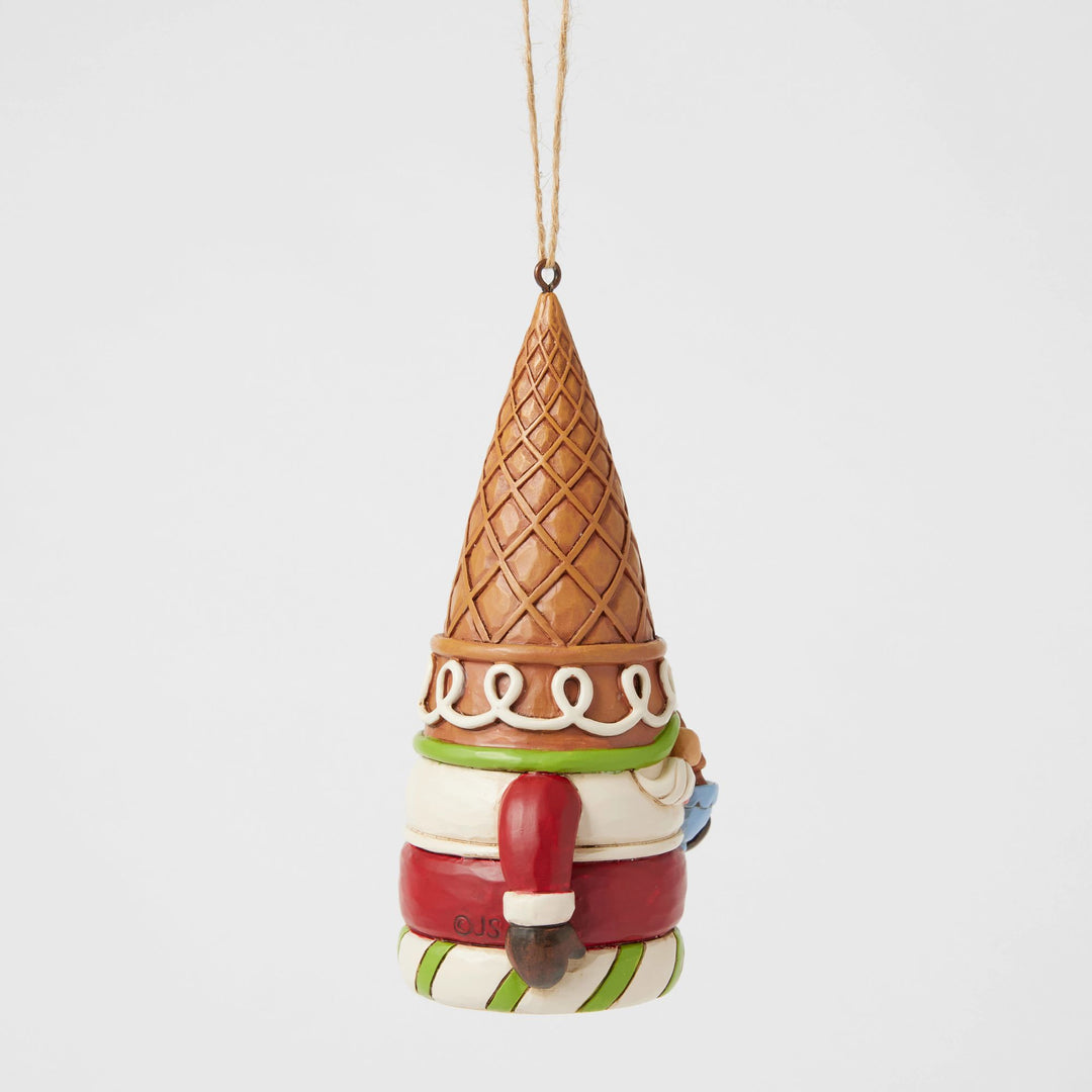 Gingerbread Gnome Hanging Ornament - Heartwood Creek by Jim Shore