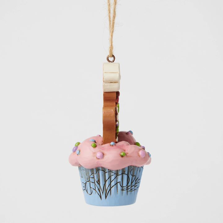 Gingerbread Cupcake Hanging Ornament - Heartwood Creek by Jim Shore