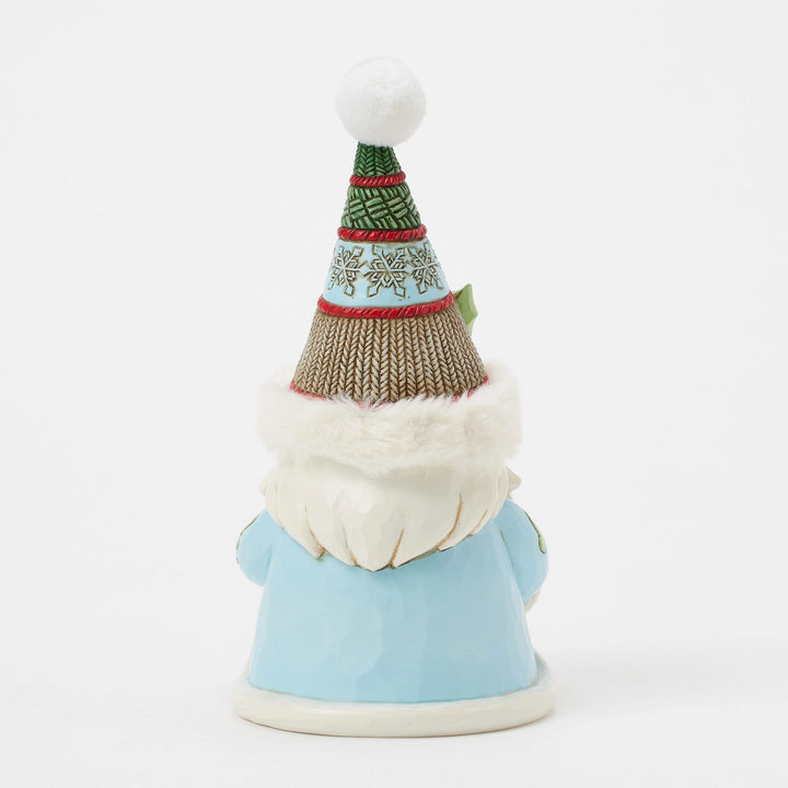 Wreathed in Holiday Joy (Gnome with Wreath & Fur Trimmed Hat) - Heartwood Creekby Jim Shore