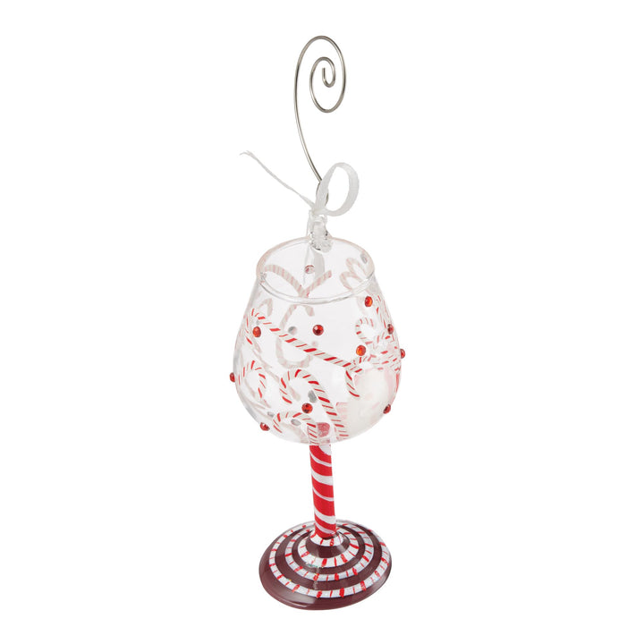 Candy Cane Jar Hanging Ornament by Lolita