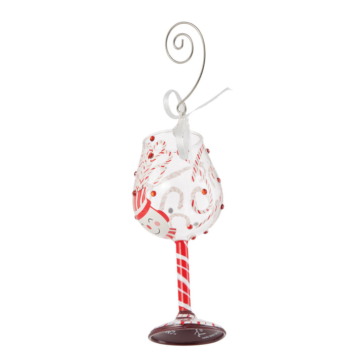 Candy Cane Jar Hanging Ornament by Lolita