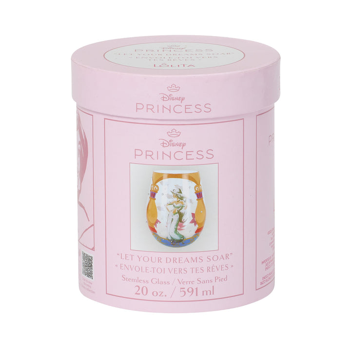 Let your Dreams Soar (Jasmine) Stemless Glass