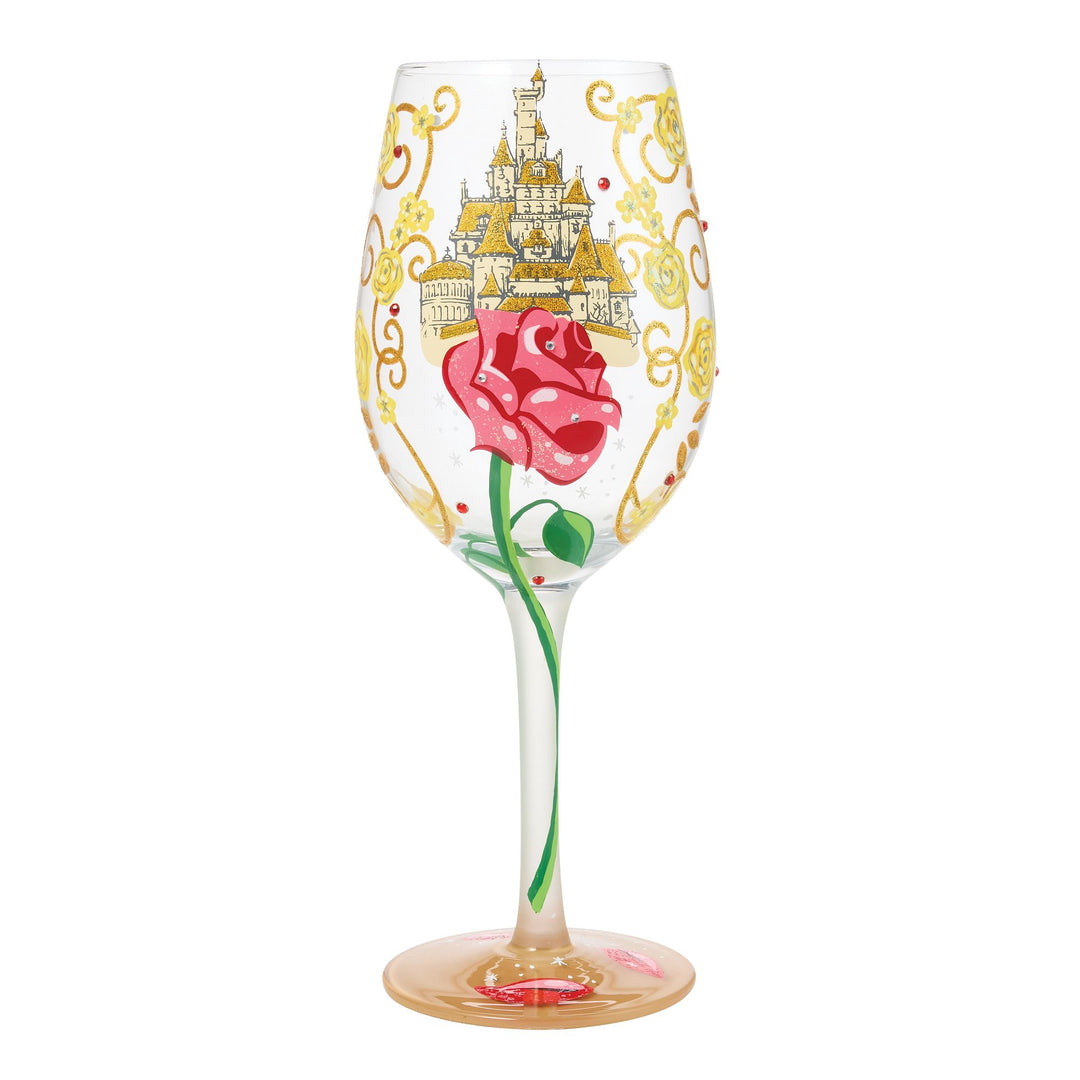 Bold like a Rose (Belle) Glass