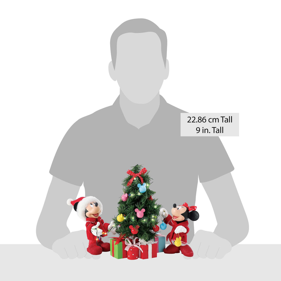 Mickey and Minnie Mouse Decorations Disney Possible Dreams by D56