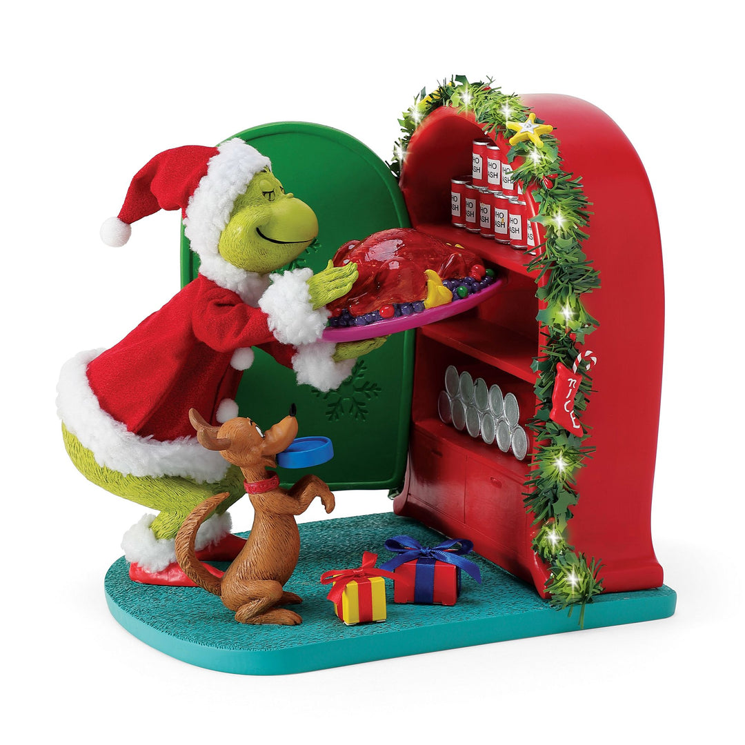 Christmas Dinner The Grinch Possible Dreams by D56