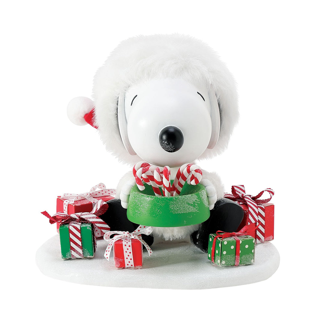 Snoopy's Bowl of Treats Peanuts Possible Dreams by D56