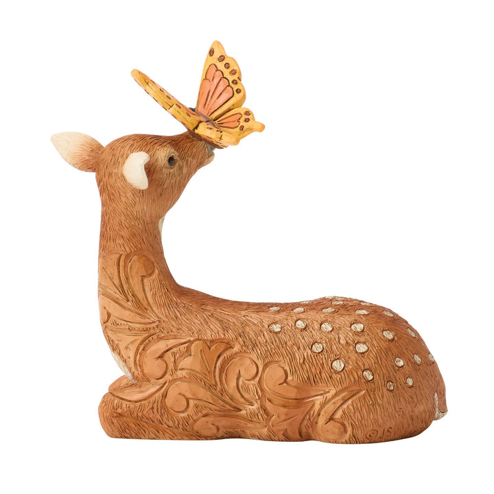 Deer with Butterfly