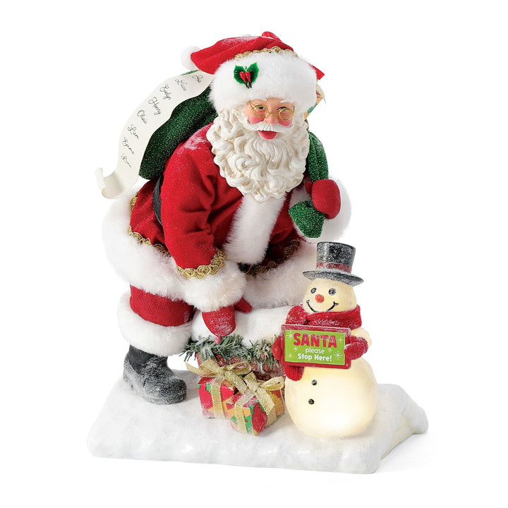 Santa Stop Here! Possible Dreams by D56