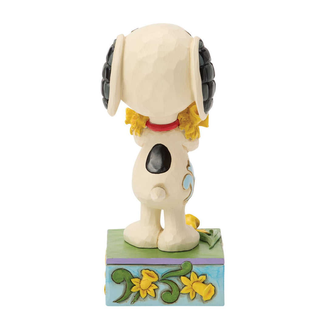 Snoopy with Daffodils