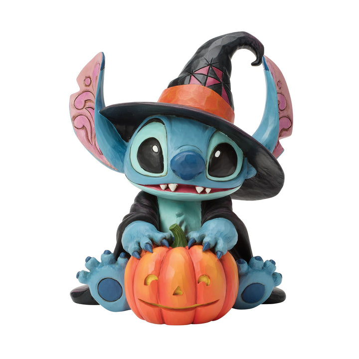 Witchy Stitch (Stitch Witch with Jack-O-Lantern Figurine)