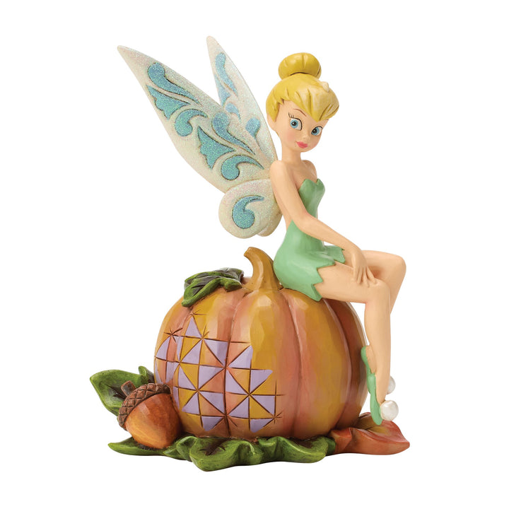 Pumpkin Patch Pixie (Tinkerbell on Pumpkin Figurine)