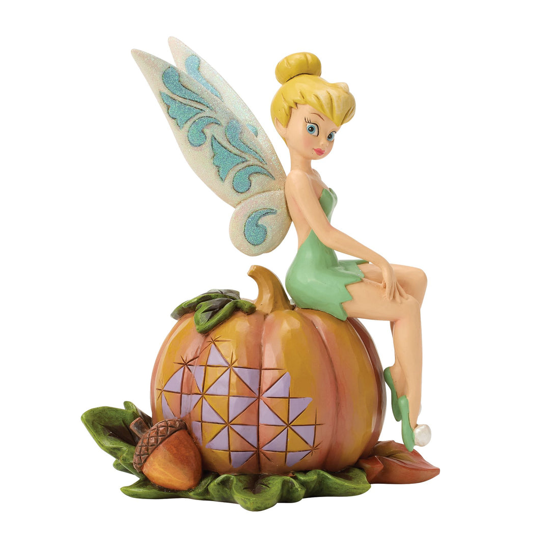 Pumpkin Patch Pixie (Tinkerbell on Pumpkin Figurine)
