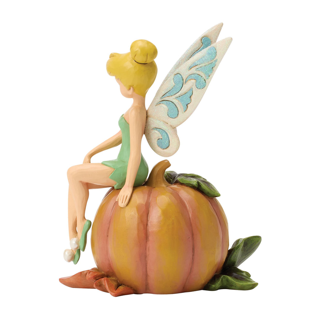 Pumpkin Patch Pixie (Tinkerbell on Pumpkin Figurine)