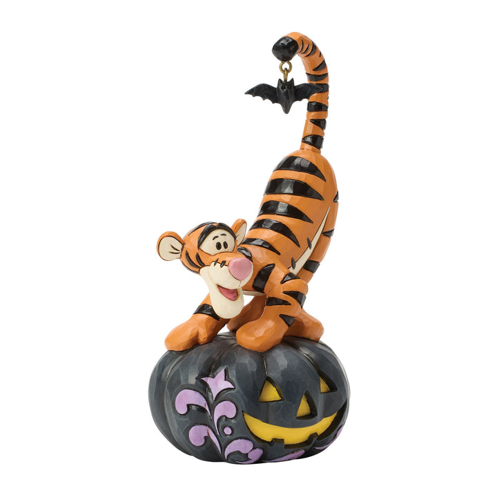 Bat-tastic Fun (Tigger on Jack-O-Lantern Figurine)