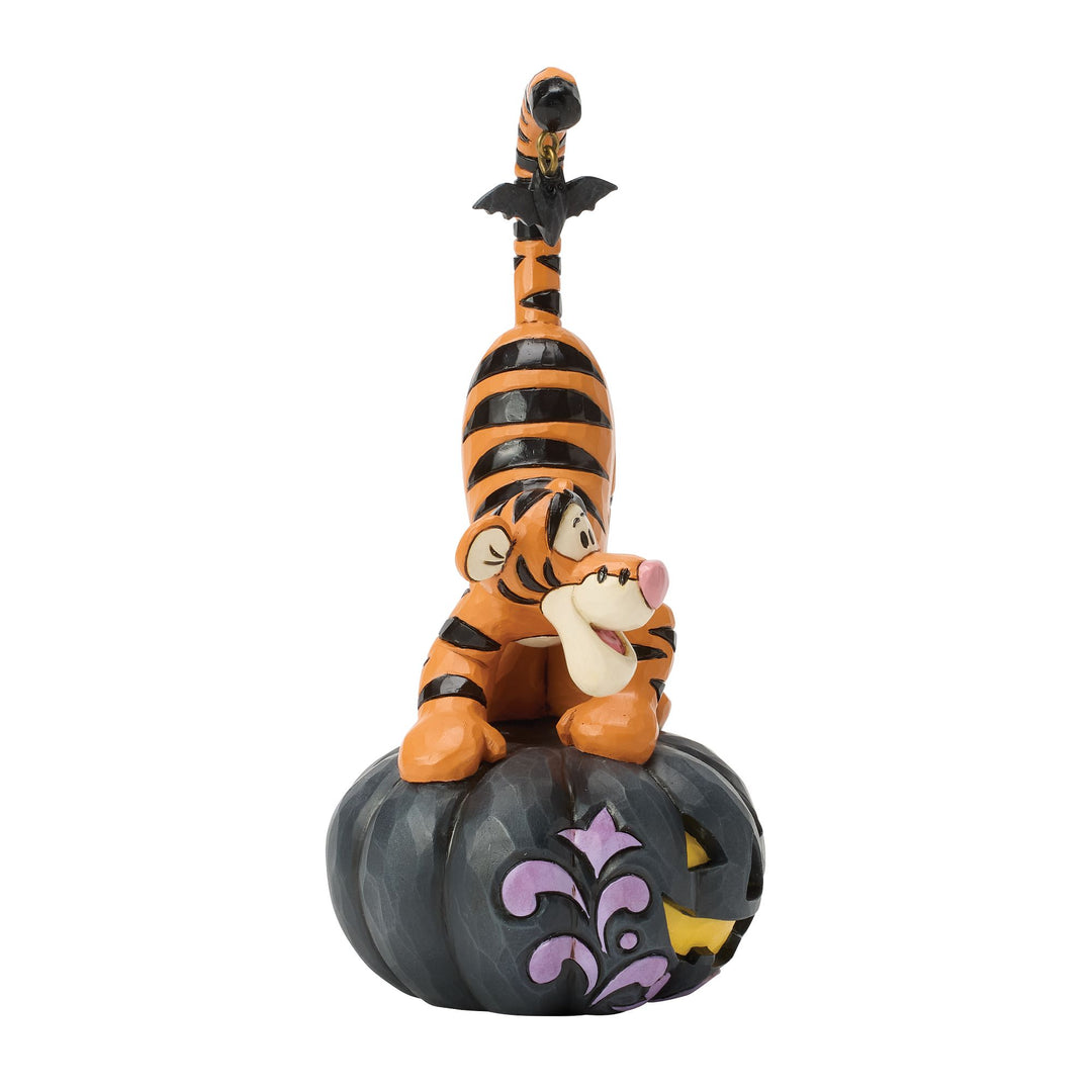 Bat-tastic Fun (Tigger on Jack-O-Lantern Figurine)