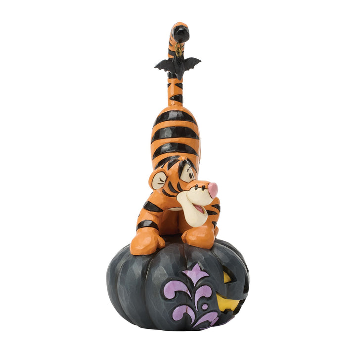 Bat-tastic Fun (Tigger on Jack-O-Lantern Figurine)