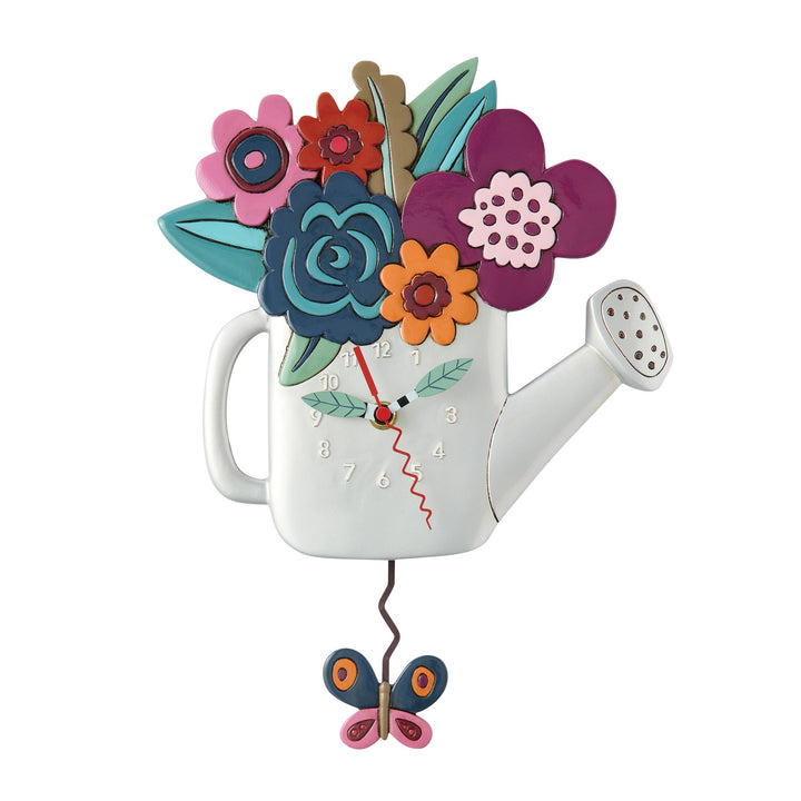 Time to Bloom Wall Clock by Allen Designs