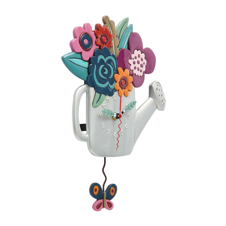 Time to Bloom Wall Clock by Allen Designs