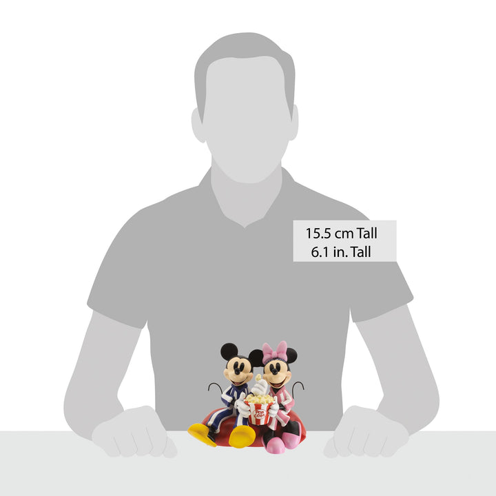 Mickey and Minnie Movie Night Figurine