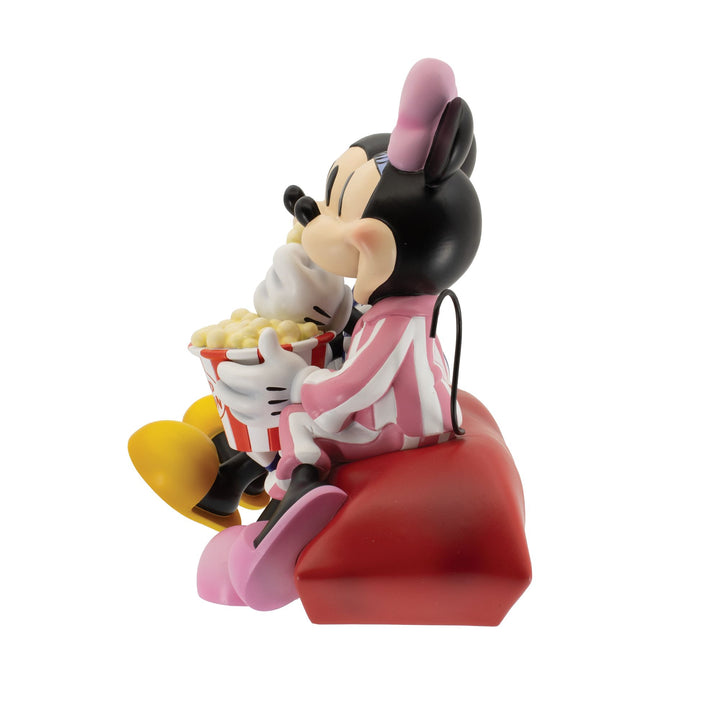 Mickey and Minnie Movie Night Figurine