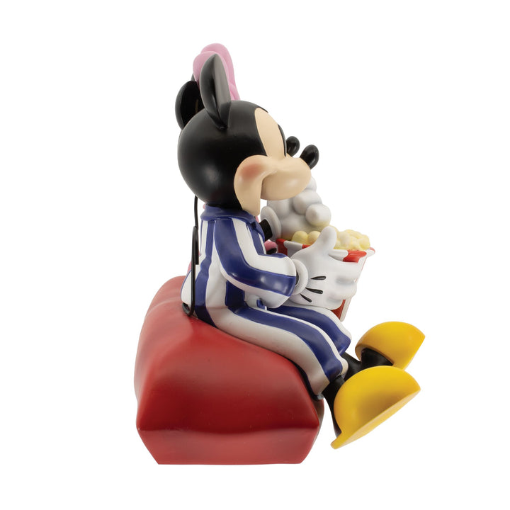 Mickey and Minnie Movie Night Figurine