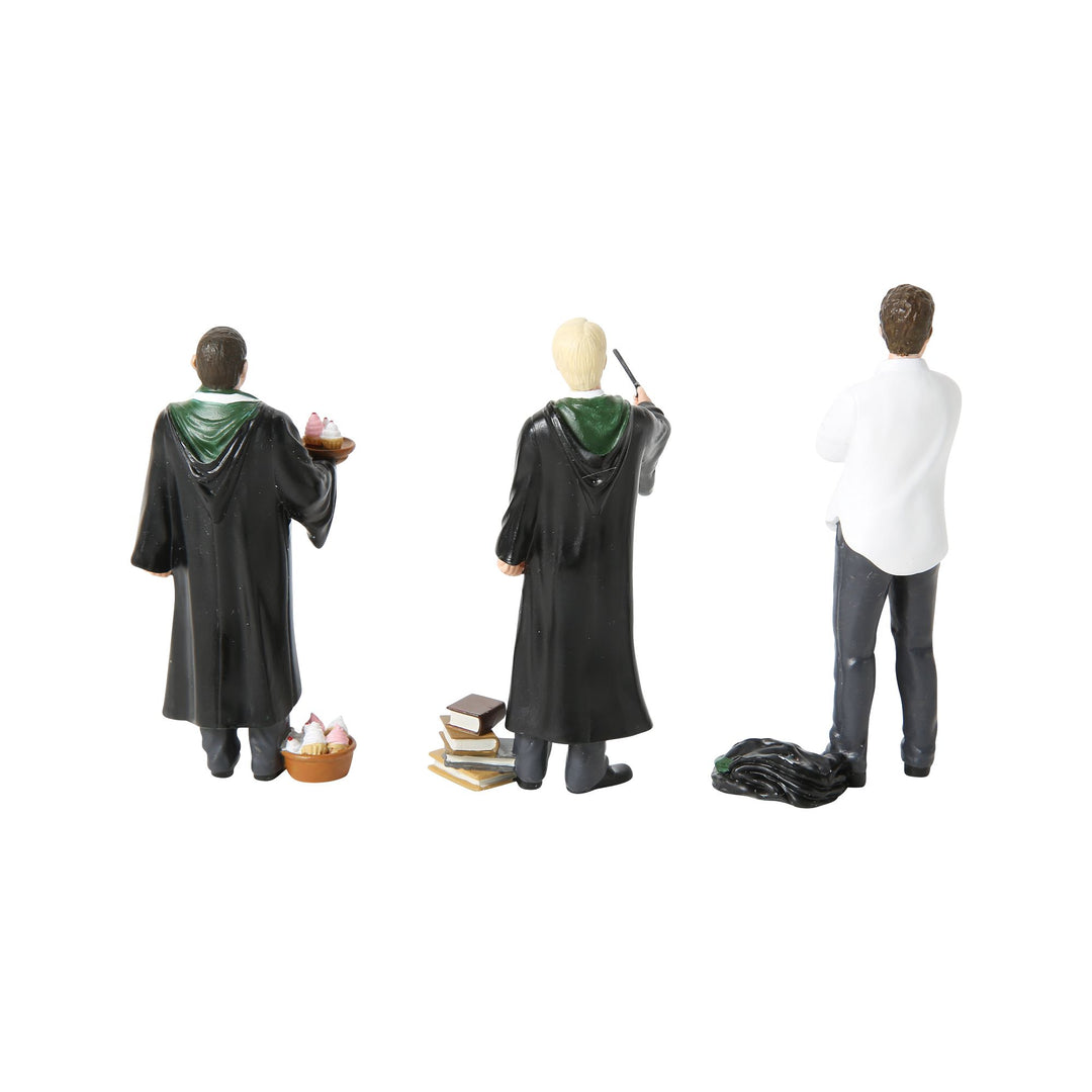 The Slytherin Trio Figurine  - Harry Potter Village by D56