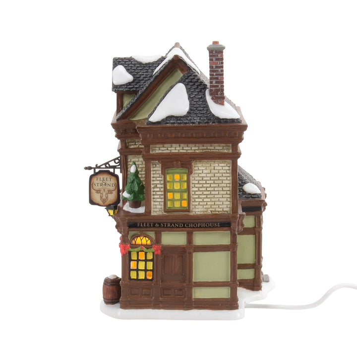 The Fleet and Strand Chop House Dickens Village