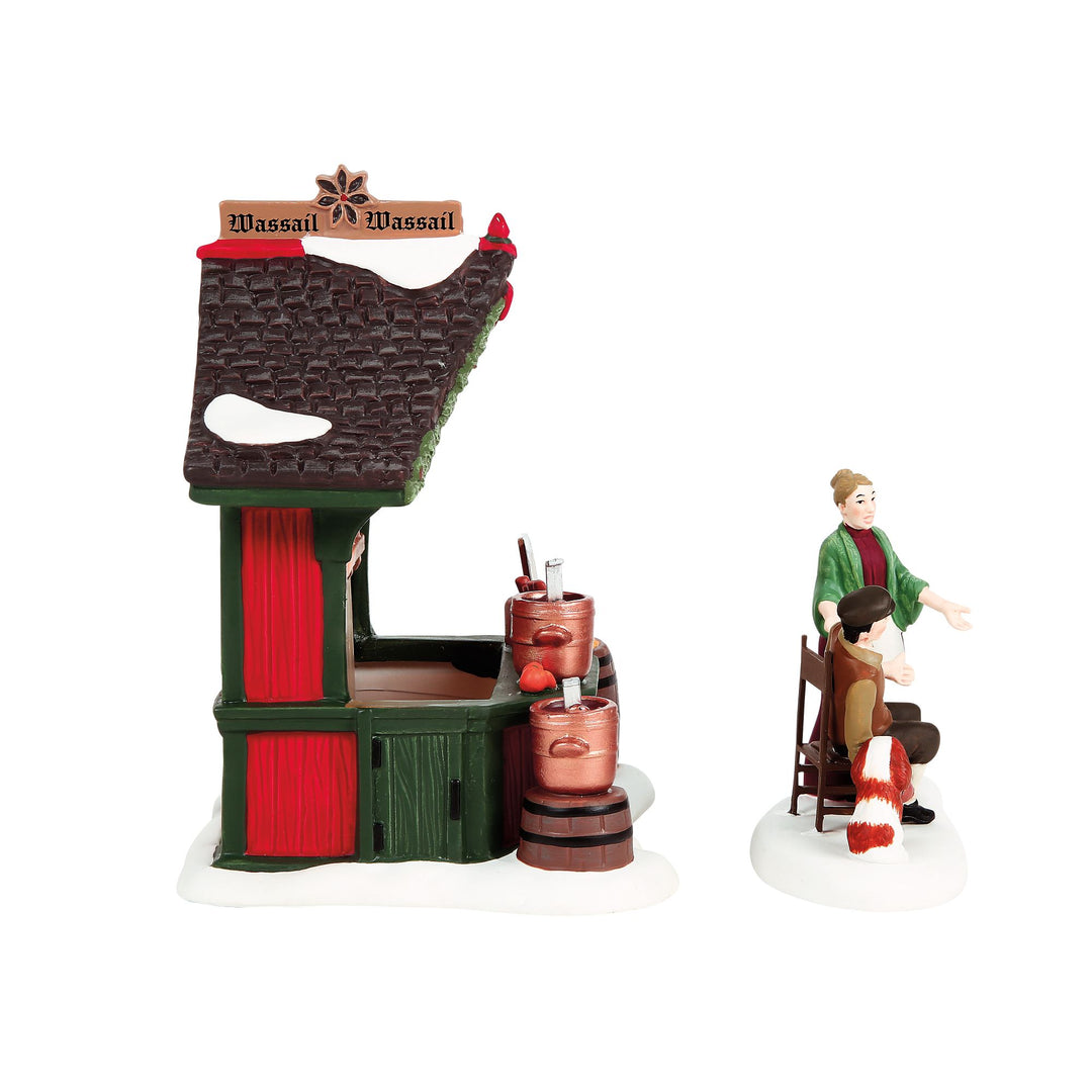 Wassail Booth Set Dickens Village