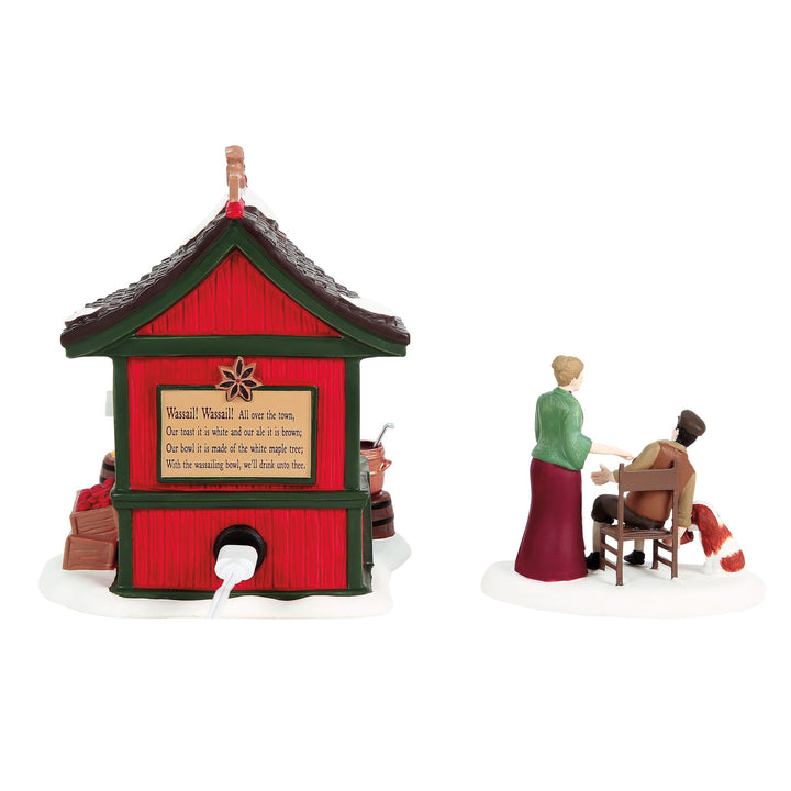 Wassail Booth Set Dickens Village