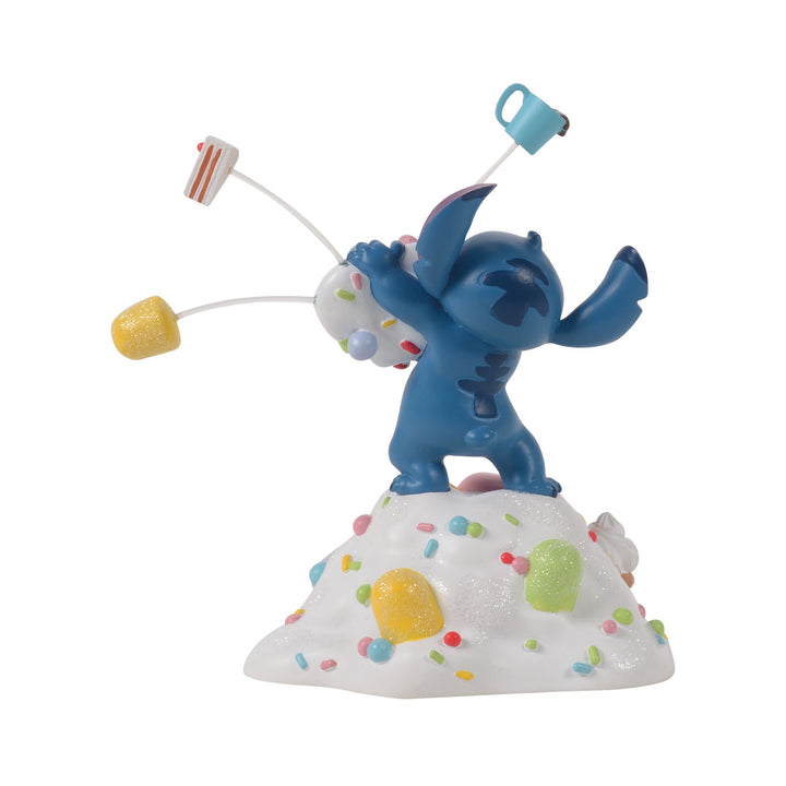 Stitch Orders it All (Stitch with Treats Figurine) Disney Village by D56