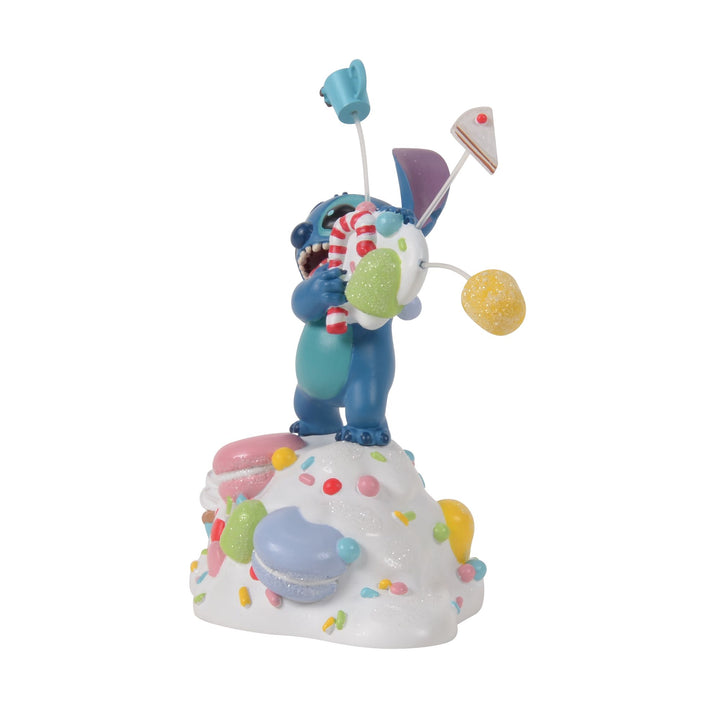 Stitch Orders it All (Stitch with Treats Figurine) Disney Village by D56