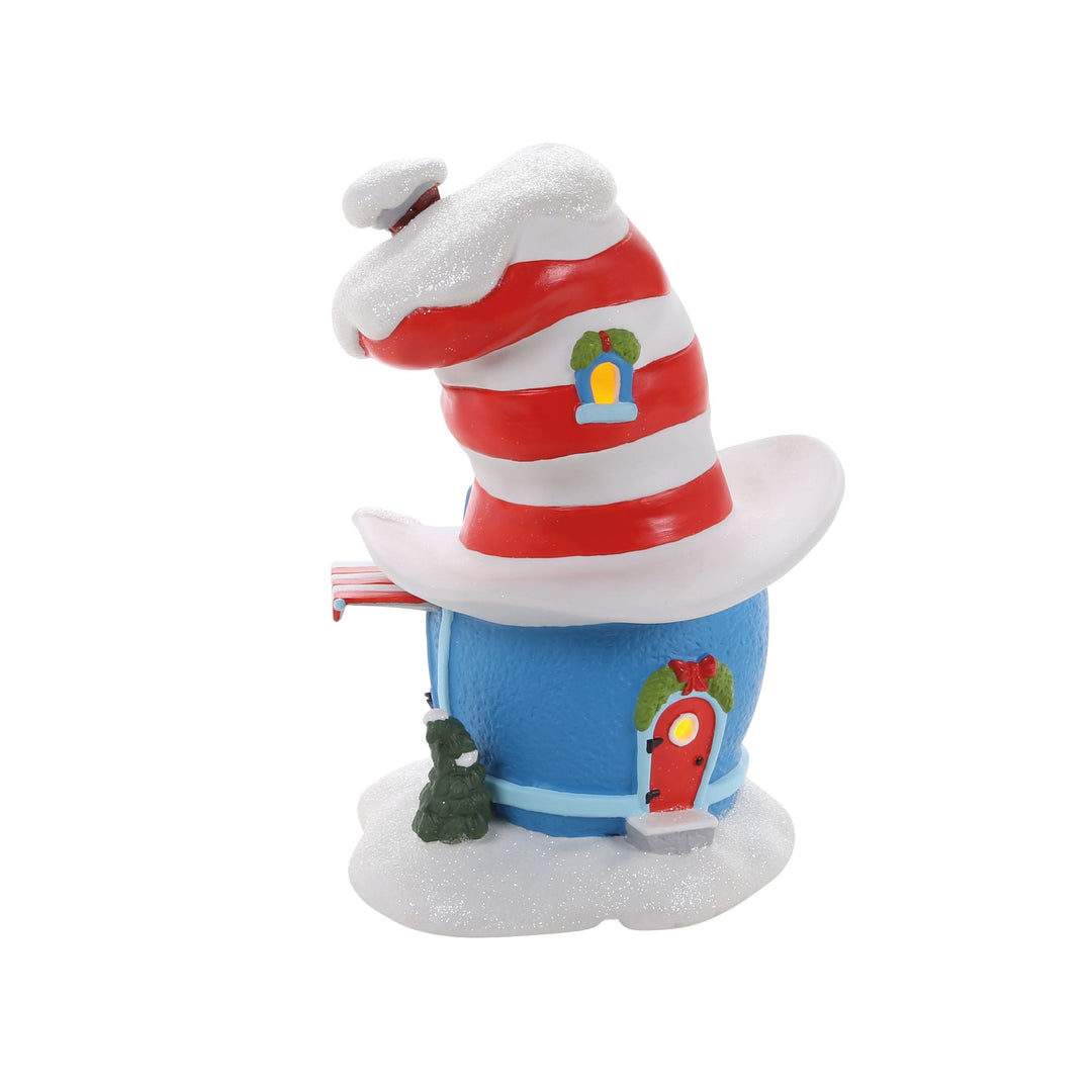 Cat in the Hat Herberdashery Illuminated Building by Department 56
