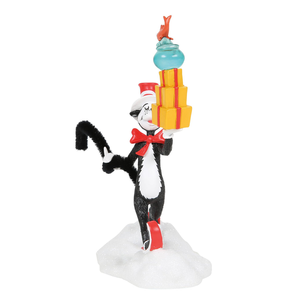 Lookin' Dapper! (Cat in the Hat Figurine) - Grinch Village by D56